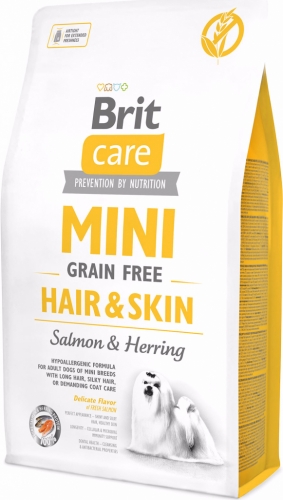 Brit Care Dog Mini Grain Free Hair & Skin 400g