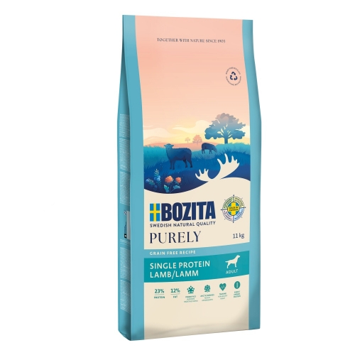 Bozita Purely Dog Adult Lamb GF 11 kg