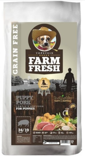 Topstein Farm Fresh Puppy Pork Grain Free 5 kg