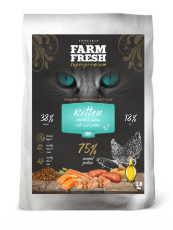 Farm Fresh Kitten GF chovatelský obal 15 kg