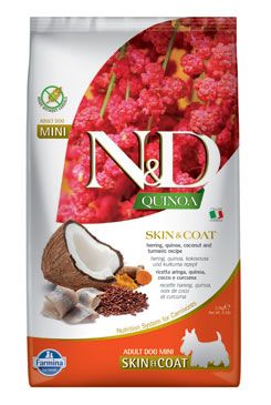 N&D Quinoa DOG Skin & Coat Herring &Coconut Mini 2,5