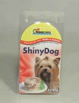 Gimborn konz. ShinyDog kuře/hovězí 2x85g