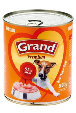 GRAND konz. pes krocaní 850g