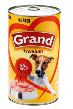 GRAND konz. pes drůbeží 1300g