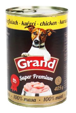 GRAND konz. Superpremium pes drůbeží 405g