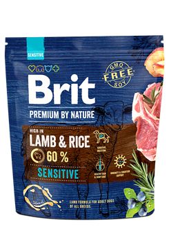 Brit Premium Dog by Nature Sensitive Lamb 1kg